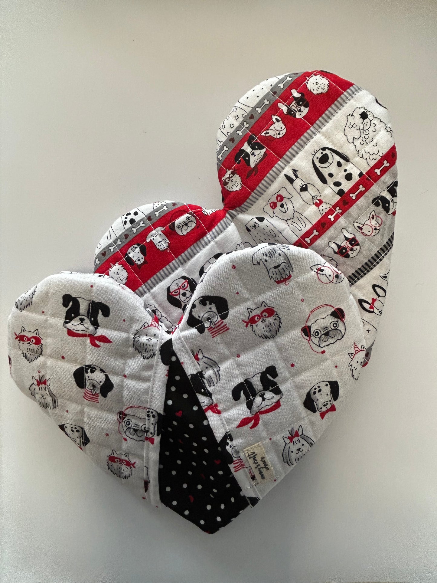 Heart shaped Potholder