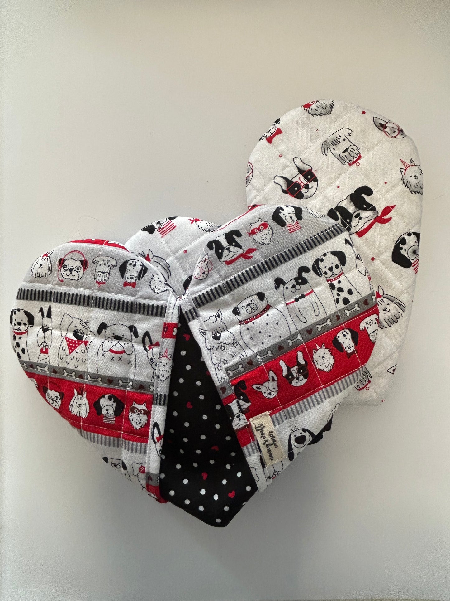 Heart shaped Potholder