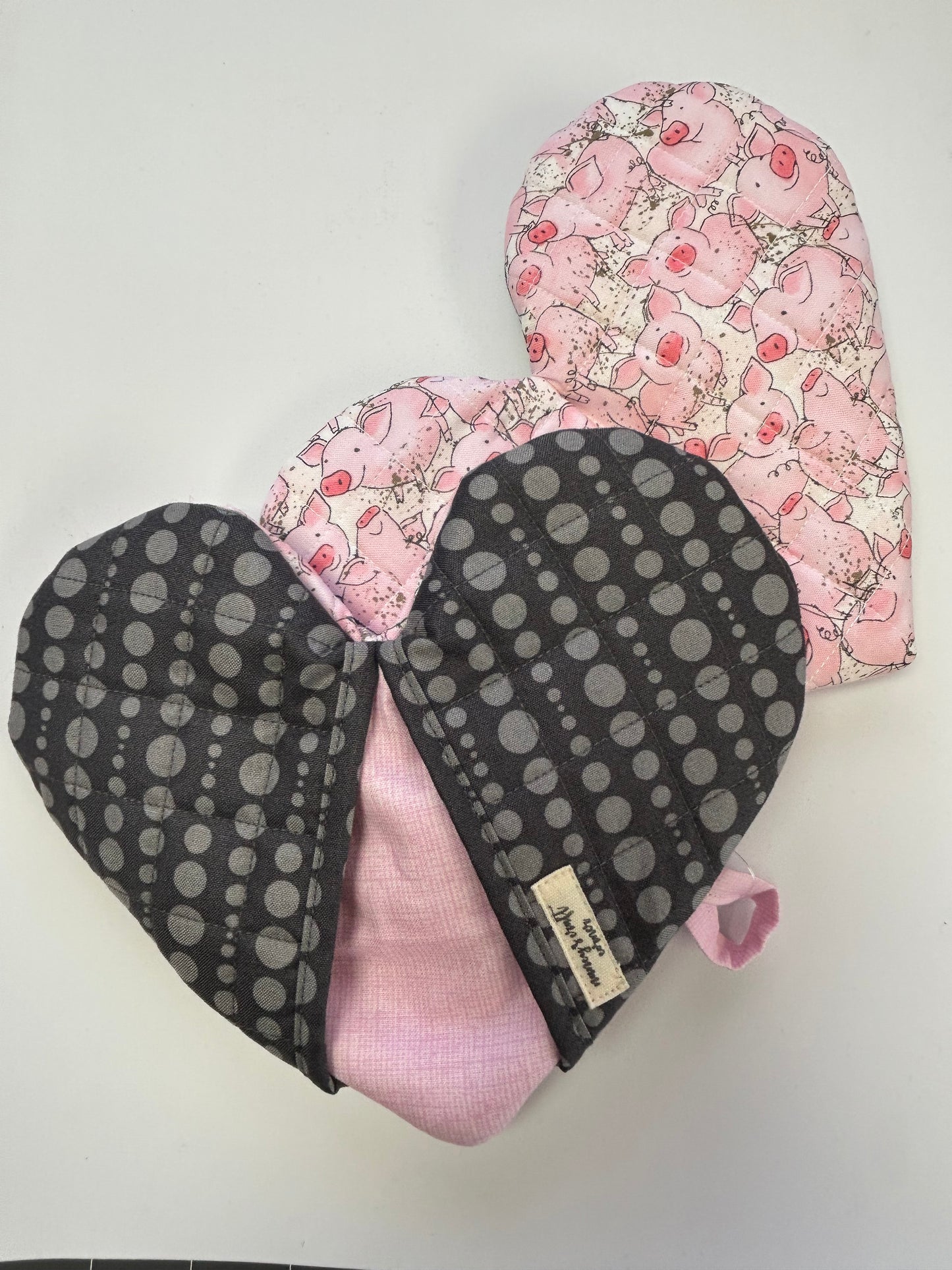 Heart shaped Potholder
