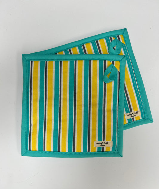 7" Square Potholder Set