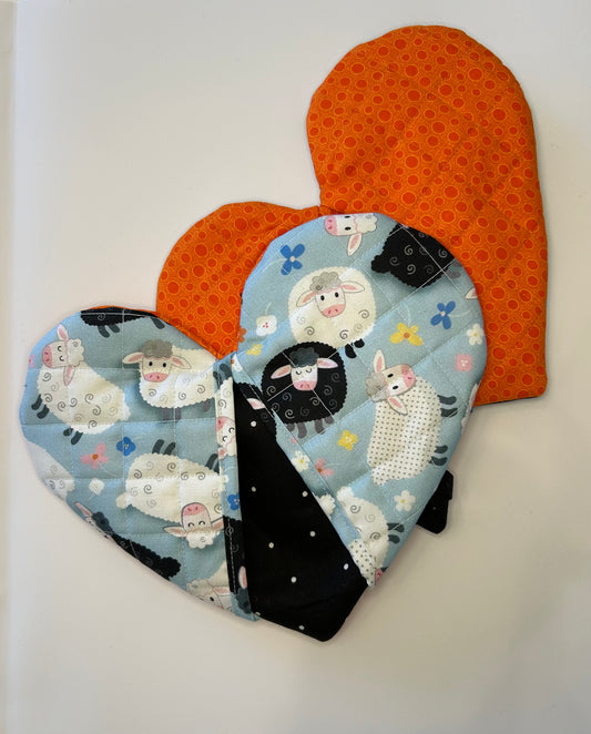 Heart shaped Potholder