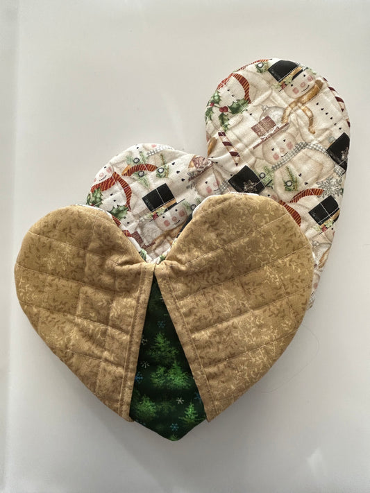 Heart shaped Potholder